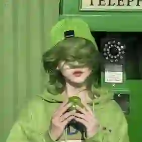 整点绿色的头像