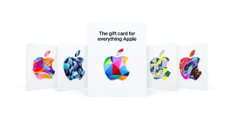 美区Apple ID支付配图展示Apple礼品卡产品阵列