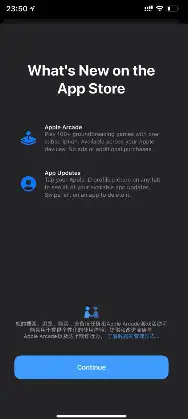美区 App Store 首页英文界面