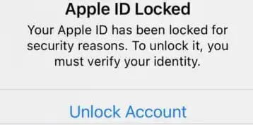 AppleID被锁定
