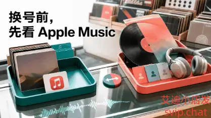 美区 App Store 换号前，Apple Music 订阅和资料库要单独确认