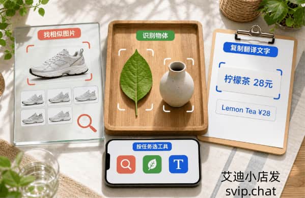 Google Lens、苹果看图查询和实况文本的用途选择